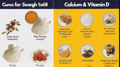 Bone Health: Food Sources for Calcium and Vitamin D