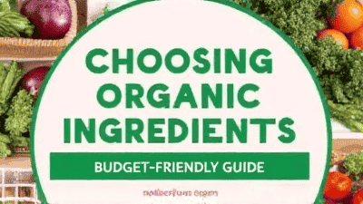 Choosing Organic Ingredients: Budget-Friendly Guide